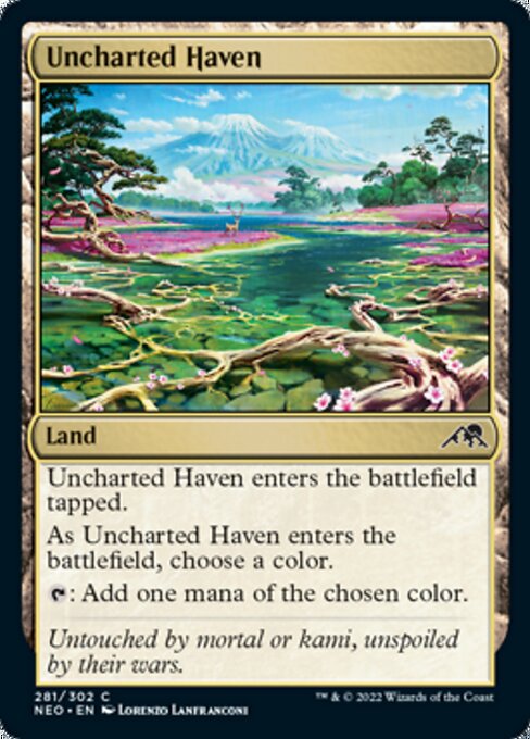 Uncharted Haven 281/302 -  Kamigawa Neon Dynasty CONNN