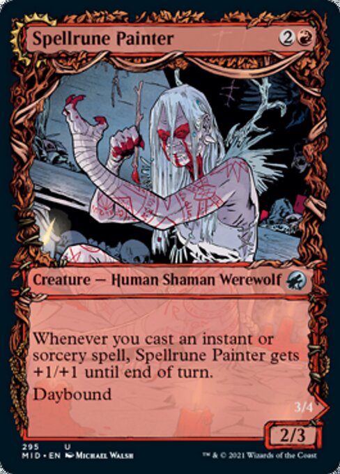 295SHOWCASE Spellrune Painter // Spellrune Howler 295 - Midnight Hunt
