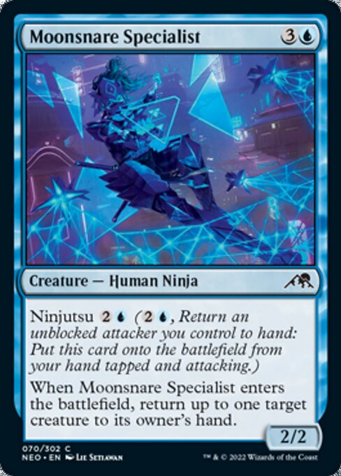 Moonsnare Specialist 70/302 -  Kamigawa Neon Dynasty CONNN