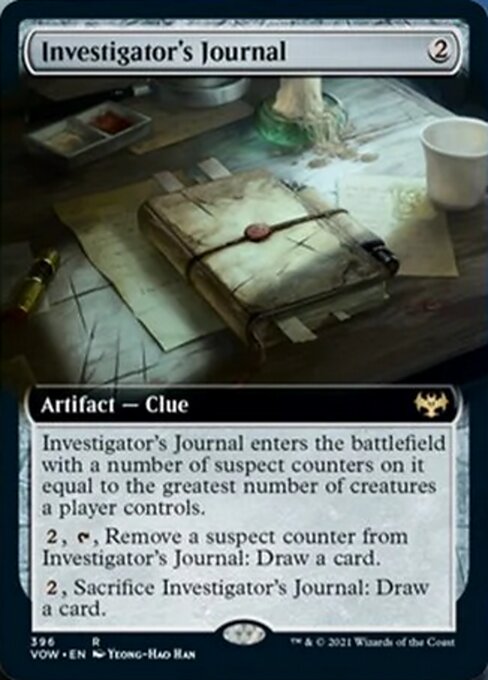 Extended Investigators Journal - 396 - Rare Crimson Vow
