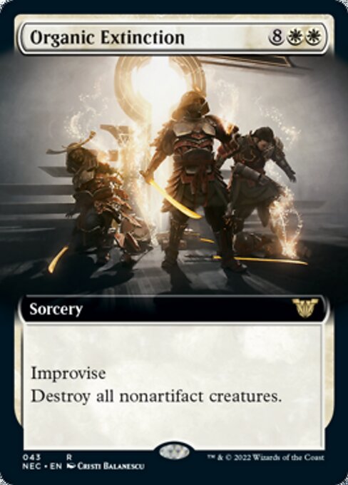 Organic Extinction 43 - Kamigawa Neon Dynasty Commander