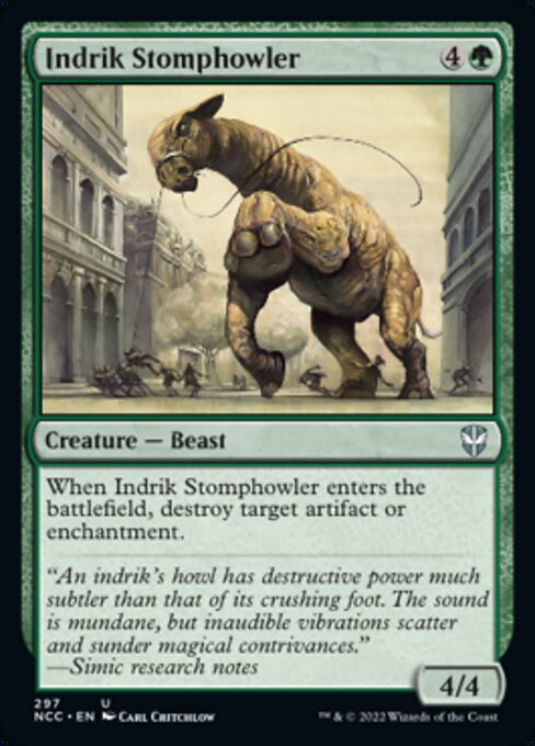 Indrik Stomphowler #297 -  New Capenna Commander