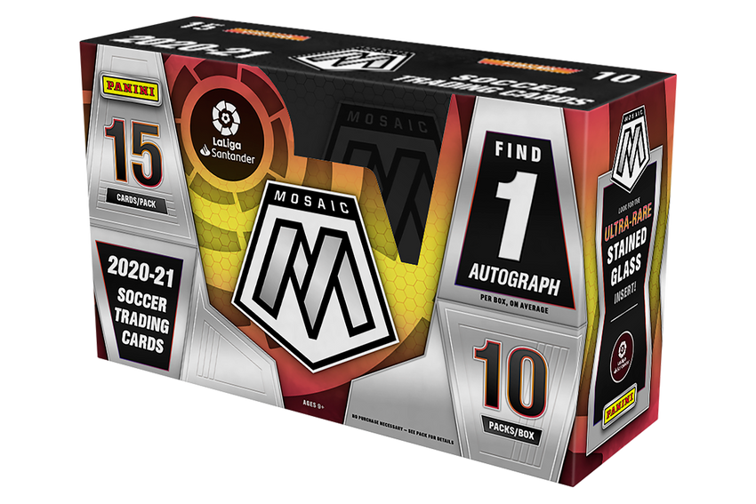 2020-21 Panini La Liga Mosaic Soccer Hobby Box