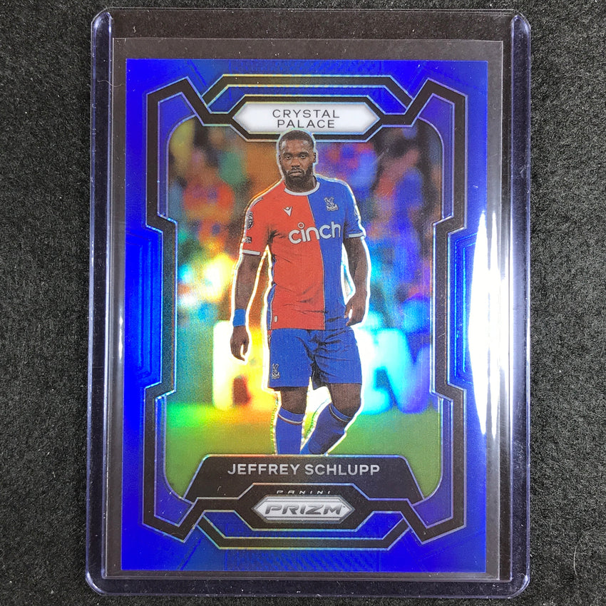2023-24 Prizm Epl Jeffrey Schlupp Base Blue 156/299 #176