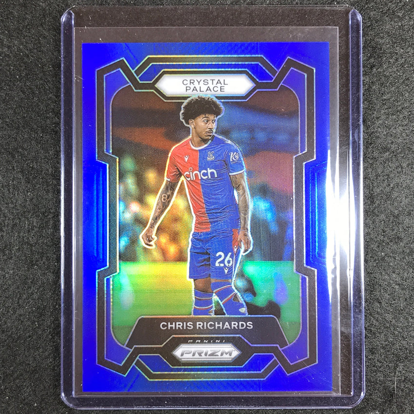 2023-24 Prizm Epl Chris Richards Base Blue 185/299 #177