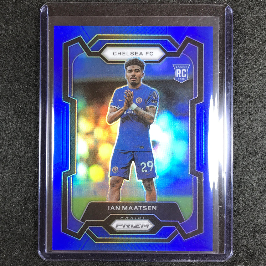 2023-24 Prizm Epl Ian Maatsen Rookie Base Blue 197/299 No 194