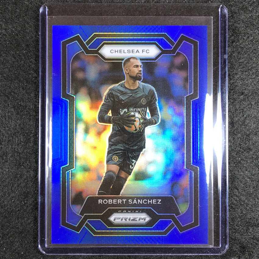 2023-24 Prizm Epl Robert Sanchez Base Blue 49/299 #196
