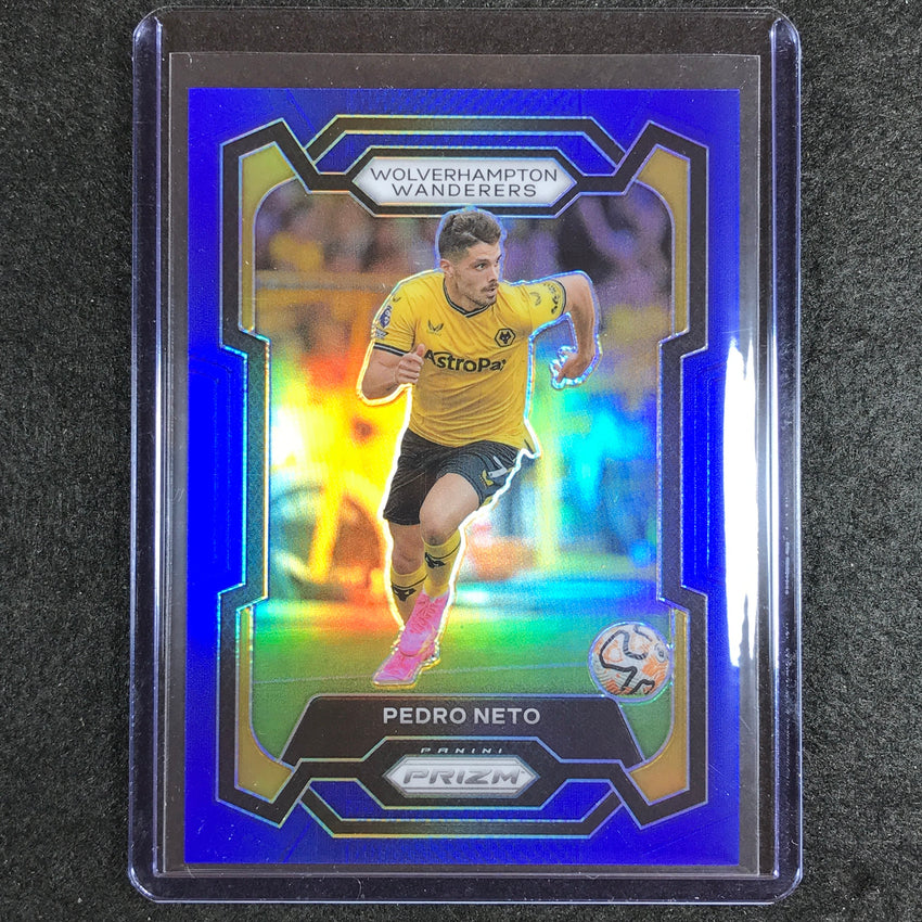 2023-24 Prizm Epl Pedro Neto Base Blue 116/299 #201