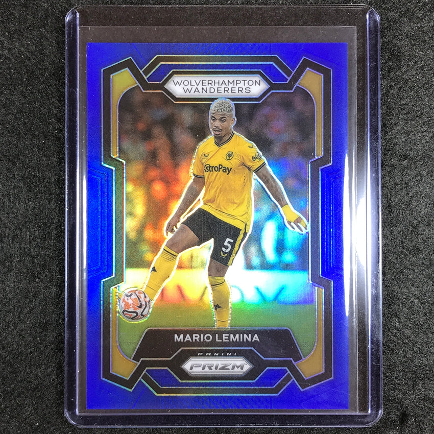 2023-24 Prizm Epl Mario Lemina Base Blue 202/299 #211