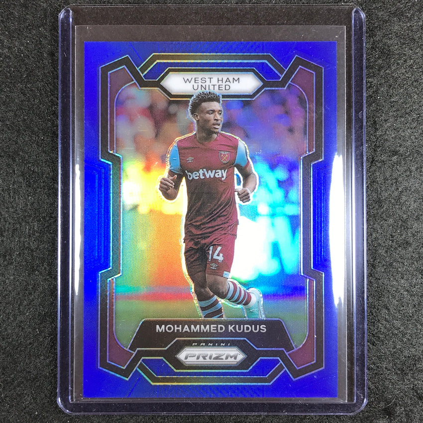 2023-24 Prizm Epl Mohammed Kudus Base Blue 254/299 #214