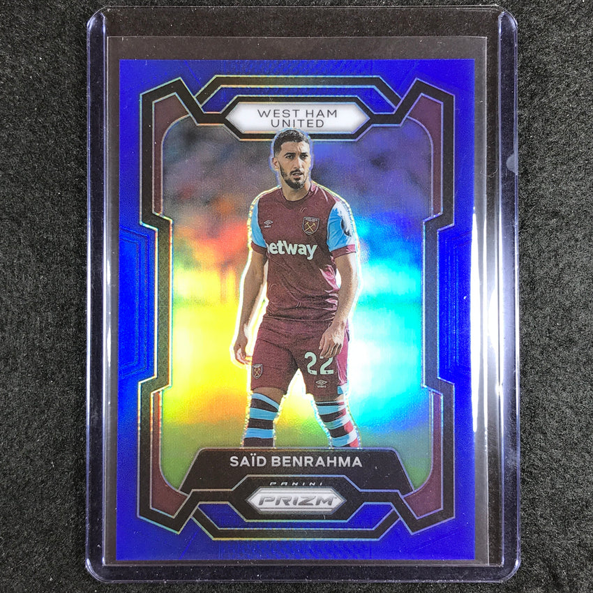 2023-24 Prizm Epl Said Benrahma Base Blue 82/299 #217
