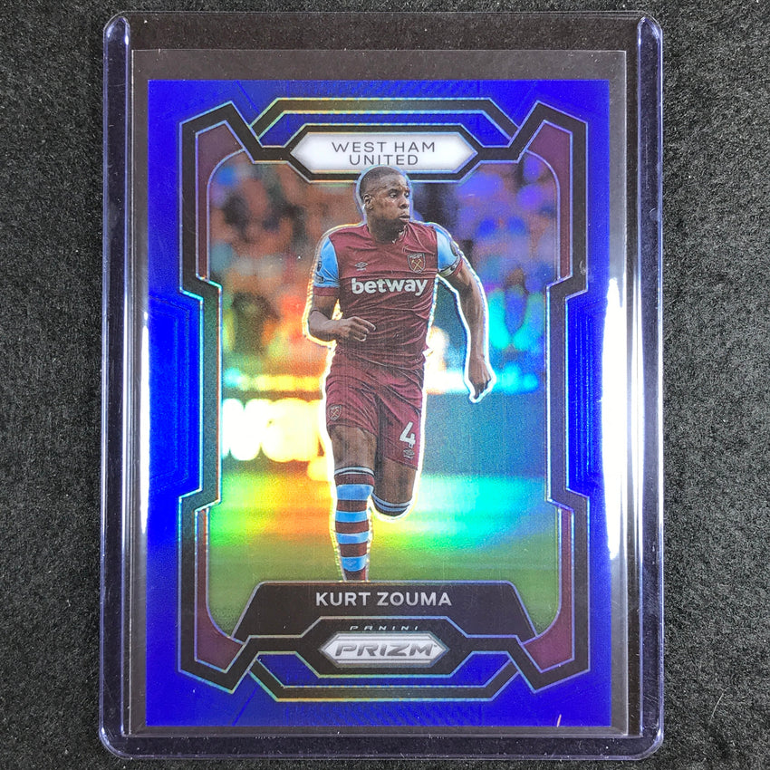 2023-24 Prizm Epl Kurt Zouma Base Blue 191/299 #219