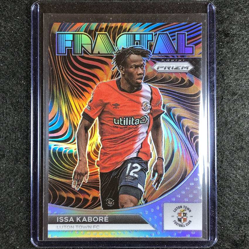 2023-24 Prizm Epl Issa Kabore Fractal Silver Prizm #20