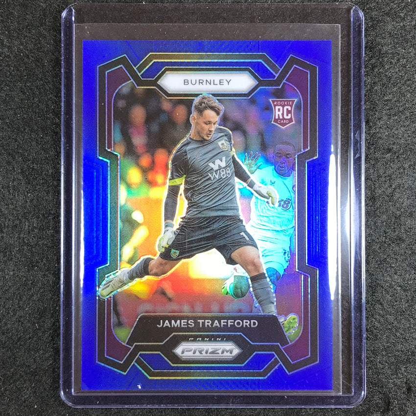2023-24 Prizm Epl James Trafford Rookie Base Blue 285/299 No 265