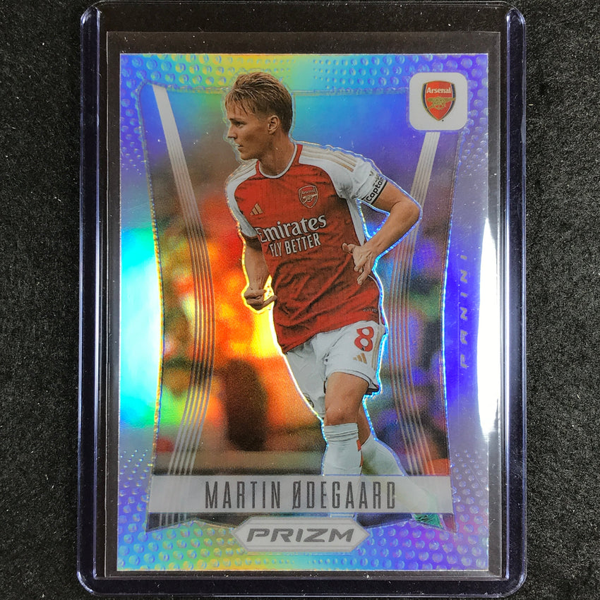 2023-24 Prizm Epl Martin Odegaard Prizm Flashback 2012 Silver Prizm No 2