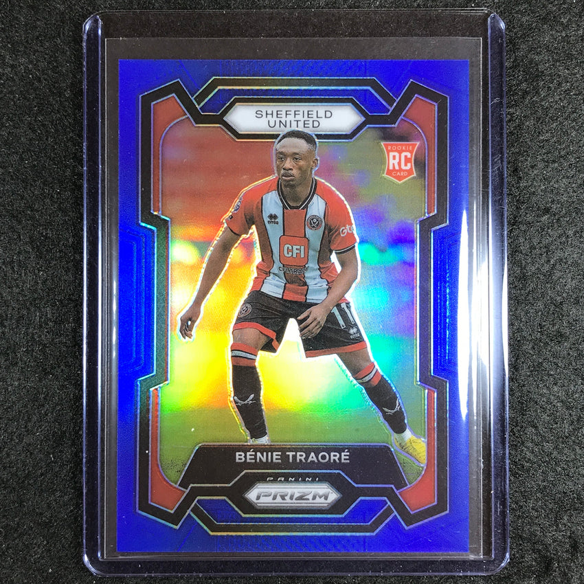 2023-24 Prizm Epl Benie Traore Rookie Base Blue 192/299 #282