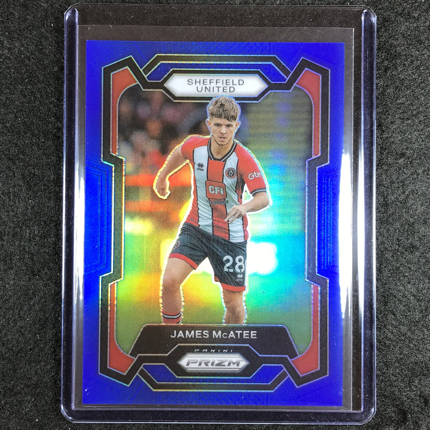 2023-24 Prizm Epl James Mcatee Base Blue 190/299 #284