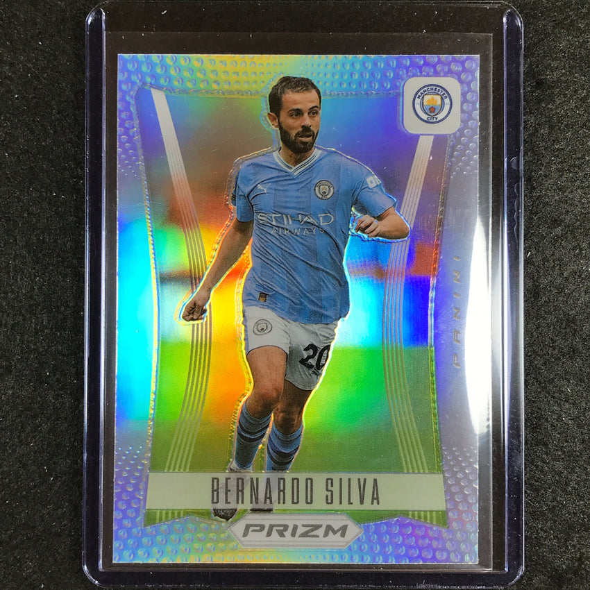 2023-24 Prizm Epl Bernardo Silva Prizm Flashback 2012 Silver Prizm #28