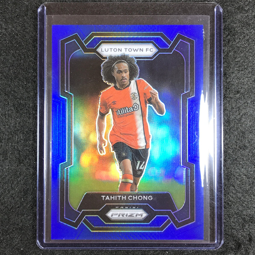 2023-24 Prizm Epl Tahith Chong Base Blue 264/299 #300