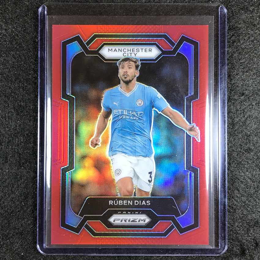 2023-24 Prizm Epl Ruben Dias Base Red 53/199 #15