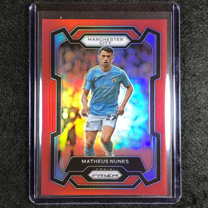 2023-24 Prizm Epl Matheus Nunes Base Red 172/199 No 16