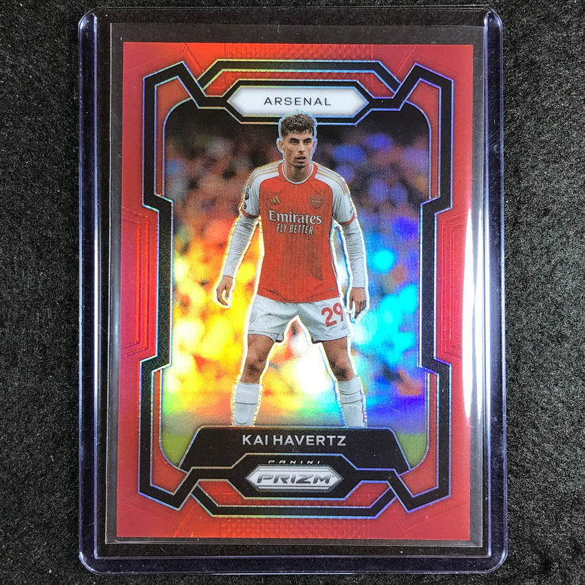 2023-24 Prizm Epl Kai Havertz Base Red 3/199 No 24
