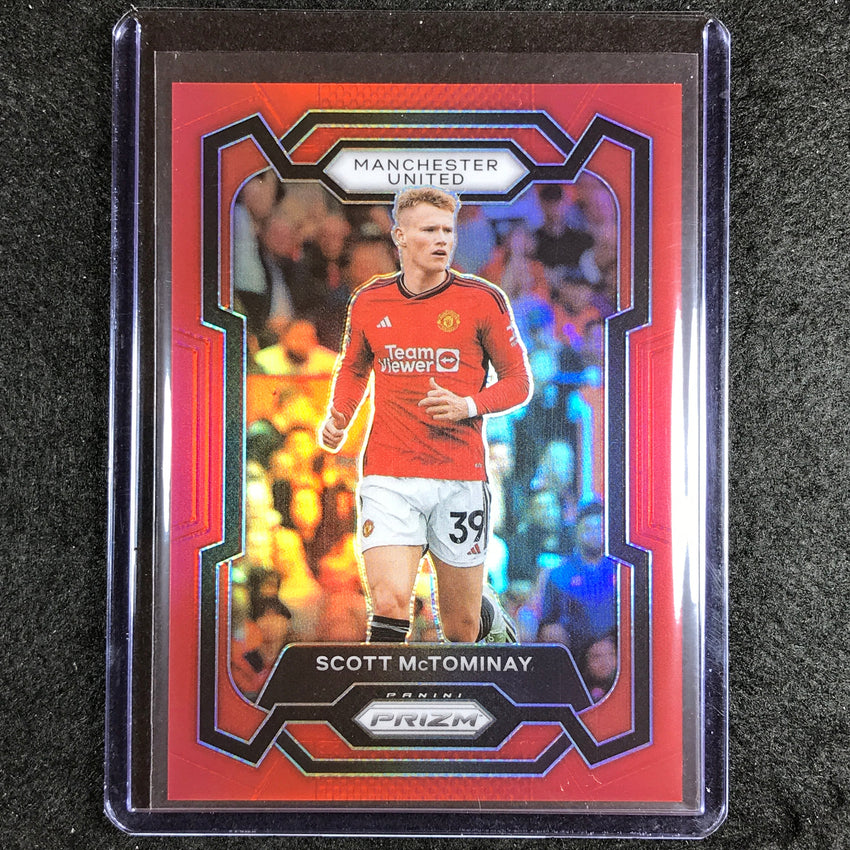 2023-24 Prizm Epl Scott Mctominay Base Red 2/199 #48