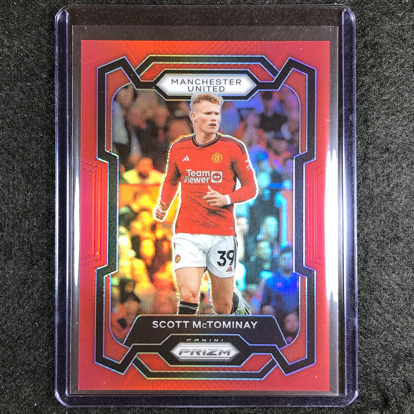 2023-24 Prizm Epl Scott Mctominay Base Red 96/199 #48