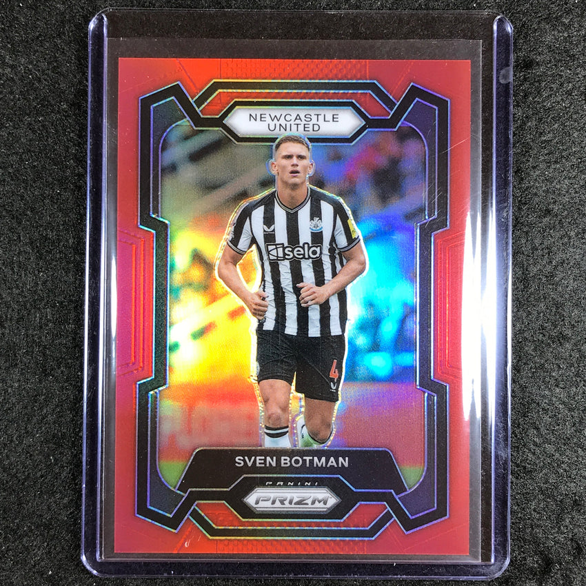2023-24 Prizm Epl Sven Botman Base Red 165/199 #56