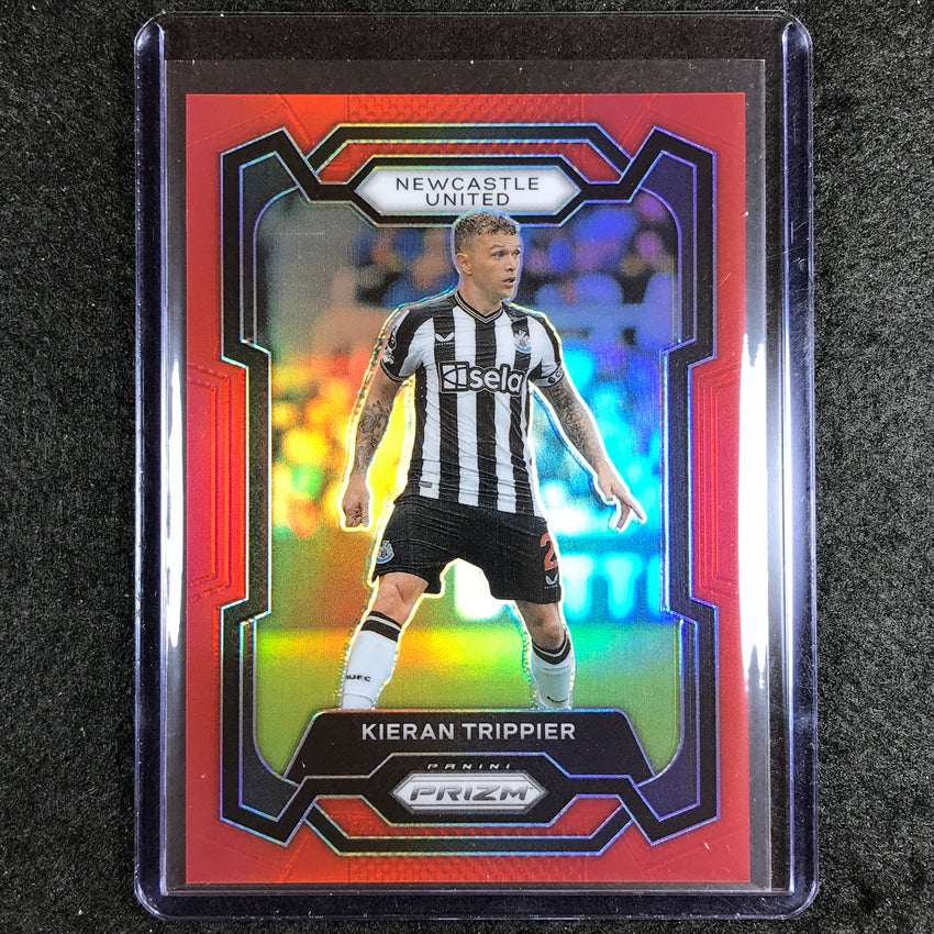 2023-24 Prizm Epl Kieran Trippier Base Red 114/199 #58