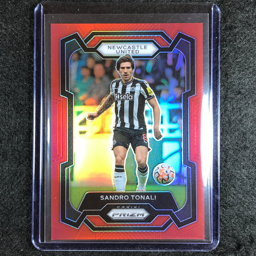 2023-24 Prizm Epl Sandro Tonali Base Red 128/199 #59