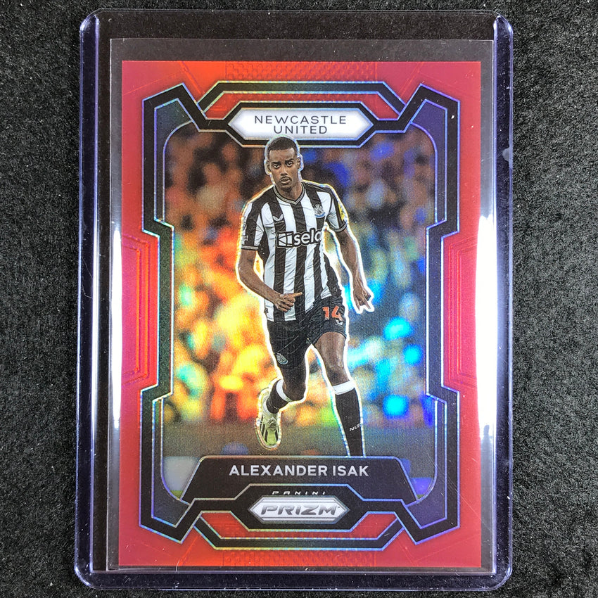 2023-24 Prizm Epl Alexander Isak Base Red 68/199 #64
