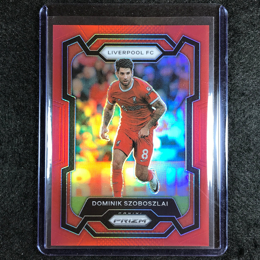 2023-24 Prizm Epl Dominik Szoboszlai Base Red 24/199 No 86