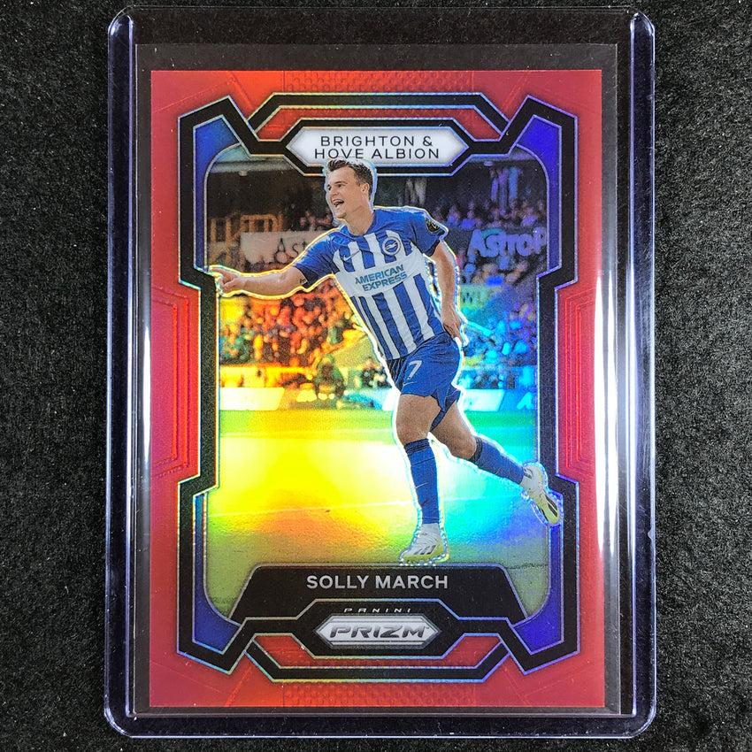 2023-24 Prizm Epl Solly March Base Red 13/199 #95