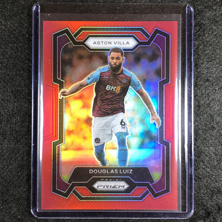 2023-24 Prizm Epl Douglas Luiz Base Red 23/199 #113