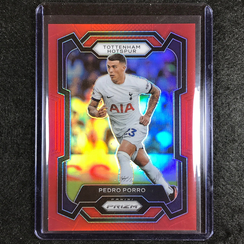 2023-24 Prizm Epl Pedro Porro Base Red 196/199 #132