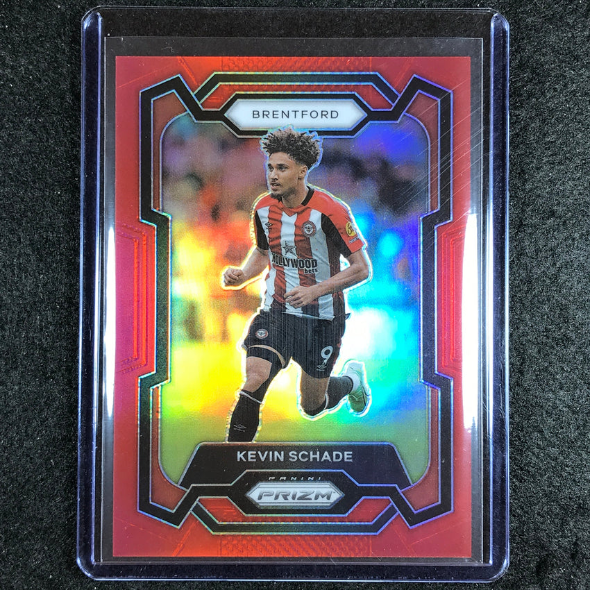 2023-24 Prizm Epl Kevin Schade Base Red 118/199 No 140