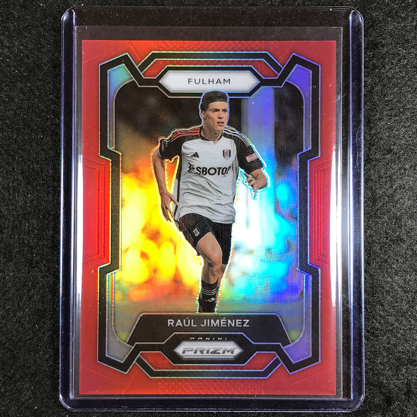 2023-24 Prizm Epl Raul Jimenez Base Red 27/199 #163