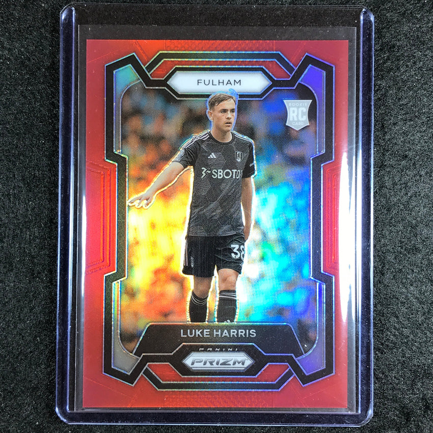2023-24 Prizm Epl Luke Harris Rookie Base Red 45/199 #165