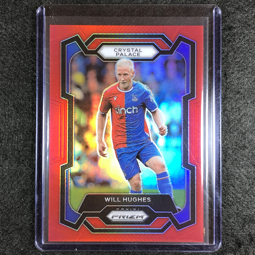2023-24 Prizm Epl Will Hughes Base Red 146/199 #179