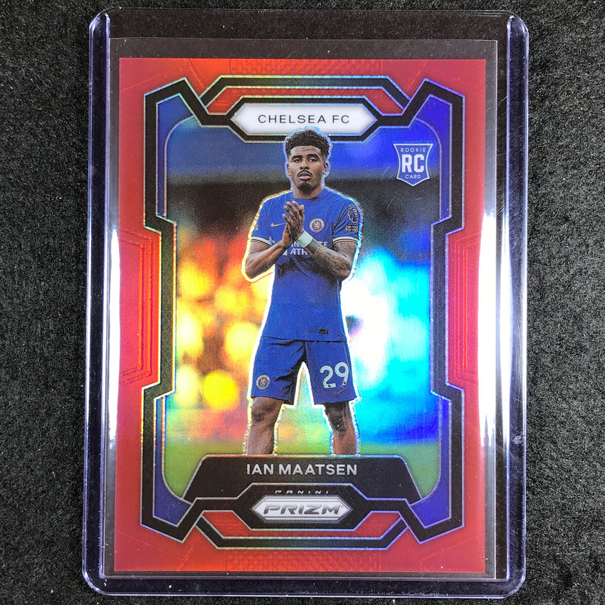 2023-24 Prizm Epl Ian Maatsen Rookie Base Red 54/199 No 194