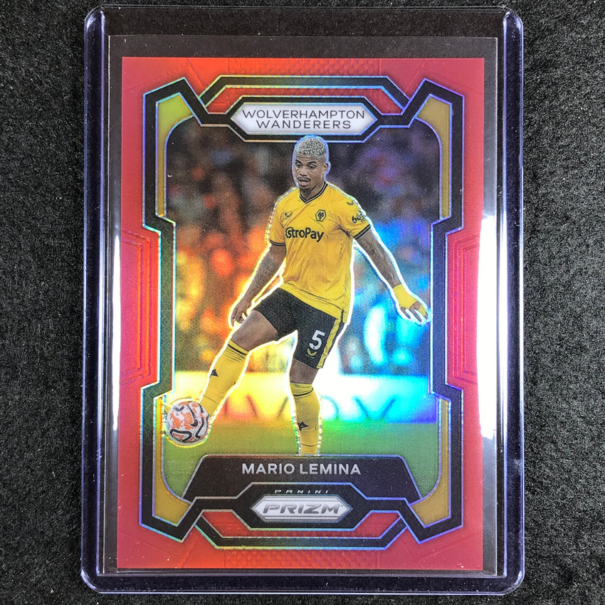 2023-24 Prizm Epl Mario Lemina Base Red 179/199 #211
