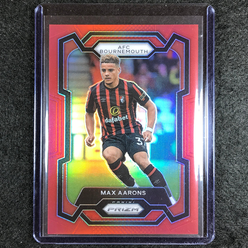 2023-24 Prizm Epl Max Aarons Base Red 144/199 #233