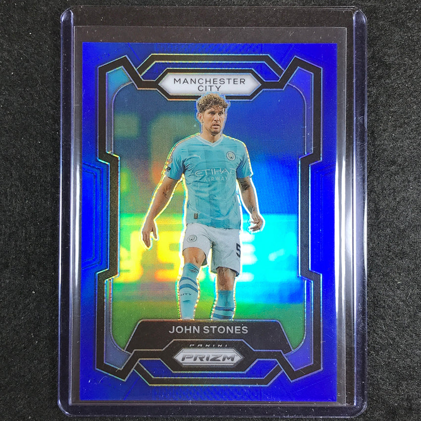 2023-24 Prizm Epl John Stones Base Blue 140/299 #8