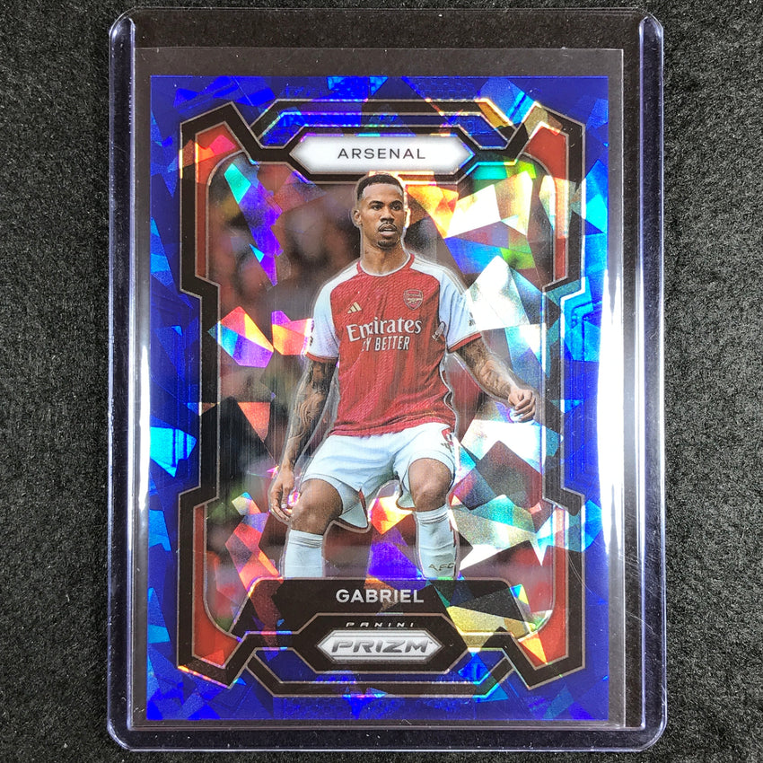 2023-24 Prizm Epl Gabriel Base Blue Ice 58/75 No 22