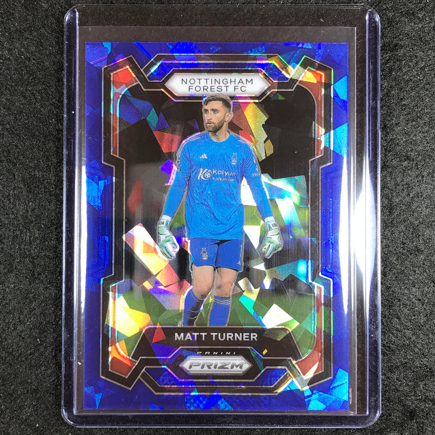 2023-24 Prizm Epl Matt Turner Base Blue Ice 50/75 No 250