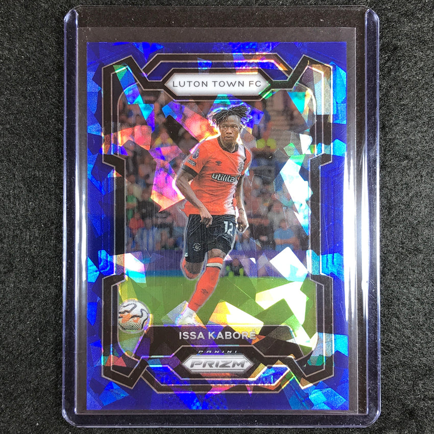 2023-24 Prizm Epl Issa Kabore Base Blue Ice 14/75 No 295