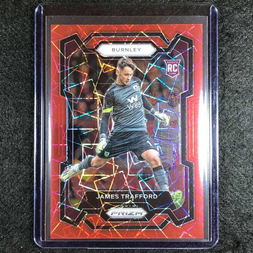2023-24 Prizm Epl James Trafford Rookie Base Red Lazer 35/49 No 265