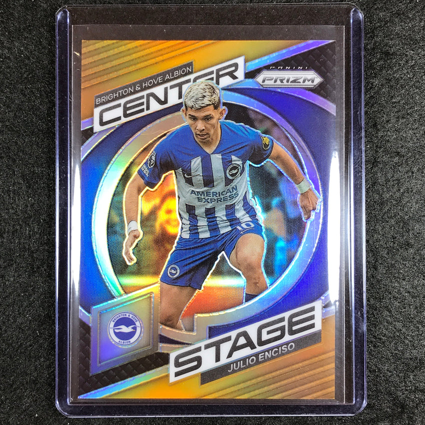 2023-24 Prizm Epl Julio Enciso Center Stage Orange 20/25