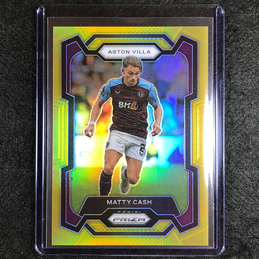 2023-24 Prizm Epl Matty Cash Base Gold 7/10